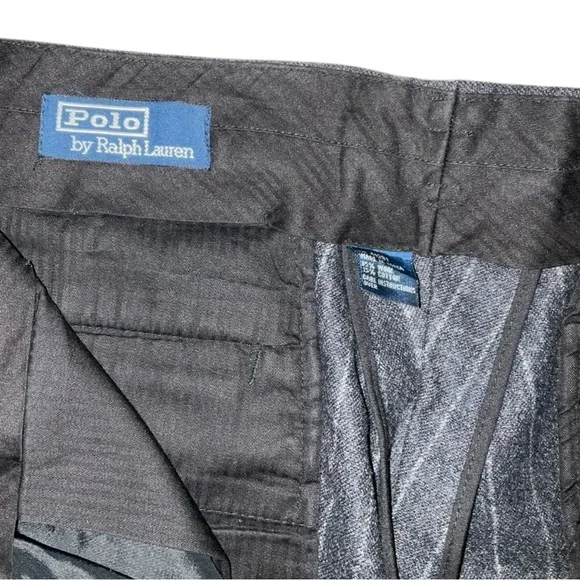 Vintage Polo Ralph Lauren Wool‎ Striped Dress Pants 34X30